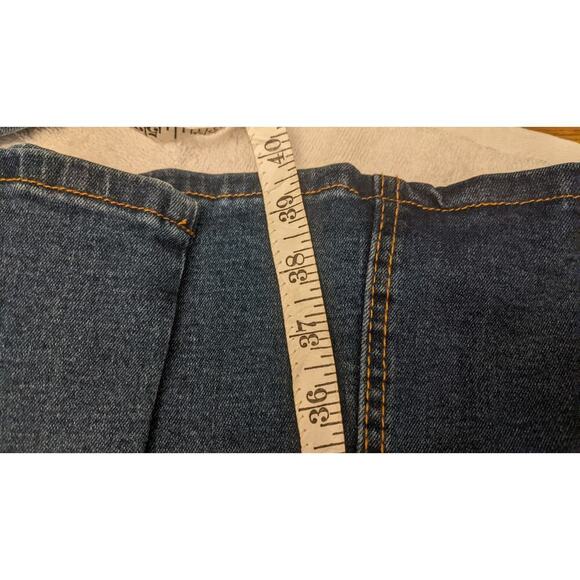 Chartou Maxi Denim Skirt, Dark Wash, Flare, Medium, NWT - Picture 7 of 10